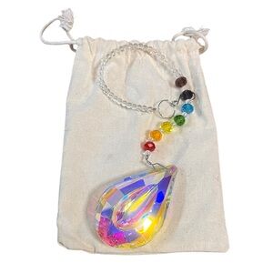 Beautiful glass beaded handmade PRIDE MONTH porch ornament